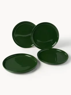 Platos llanos de porcelana Nessa, 4 uds.