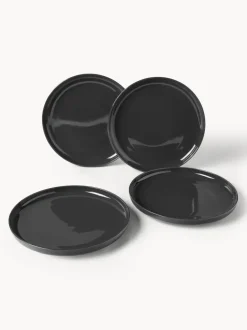 Platos llanos de porcelana Nessa, 4 uds.
