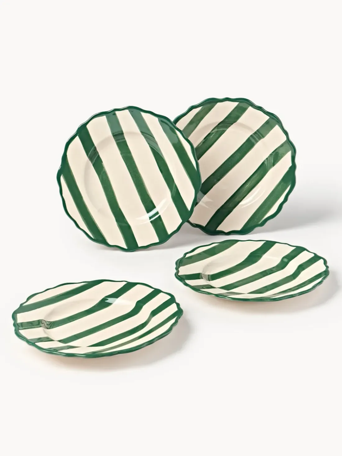 Platos postre artesanales Donald, 4 uds.
