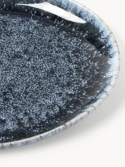 Platos postre artesanales en forma orgánica Macey, 4 uds