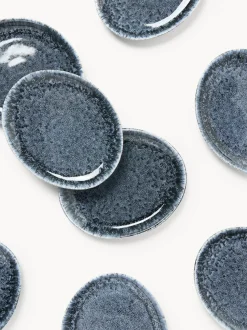 Platos postre artesanales en forma orgánica Macey, 4 uds