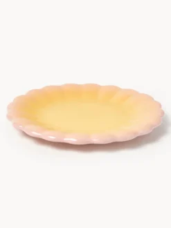 Platos postre artesanales Marguerite, 4 uds.