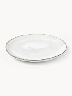 Platos postre artesanales Nordic Sand, 4 uds.