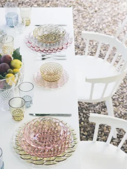 Platos postre con relieve Jellies, 4 uds.