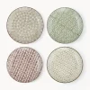 Platos postre de colores Karine, 4 uds.