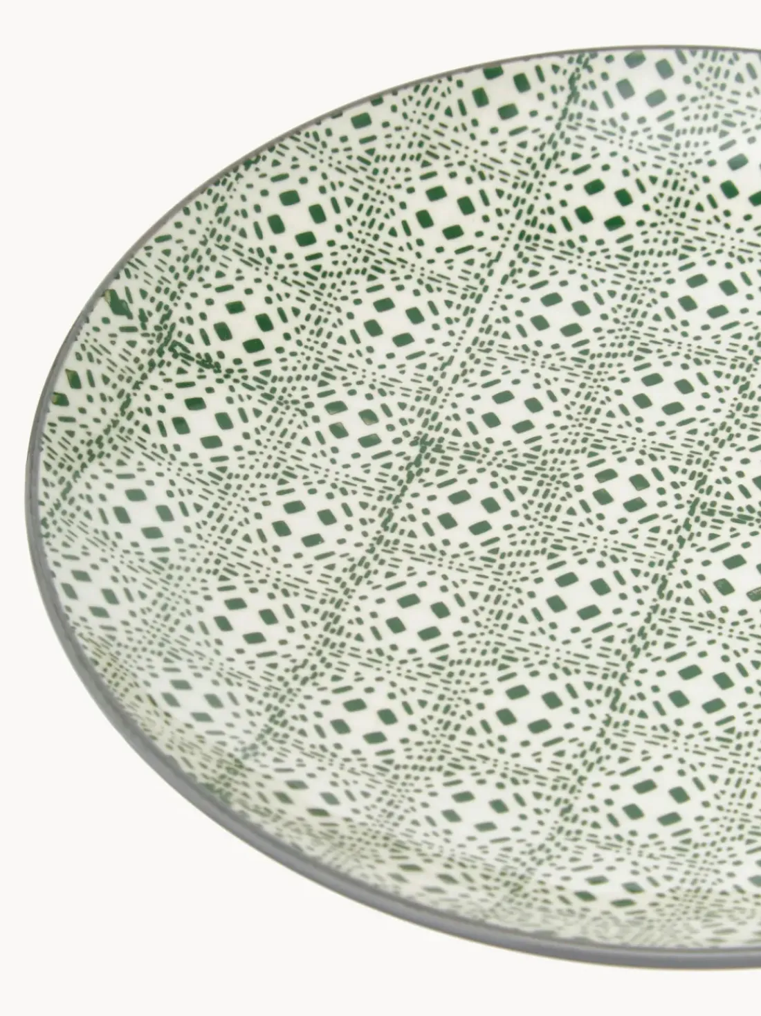 Platos postre de colores Karine, 4 uds.