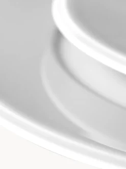 Platos postre de porcelana artesanales Vitruv, 2 uds.