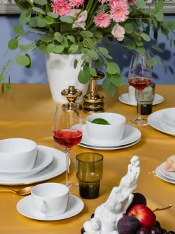 Platos postre de porcelana artesanales Cosmopolitan, 2 uds.