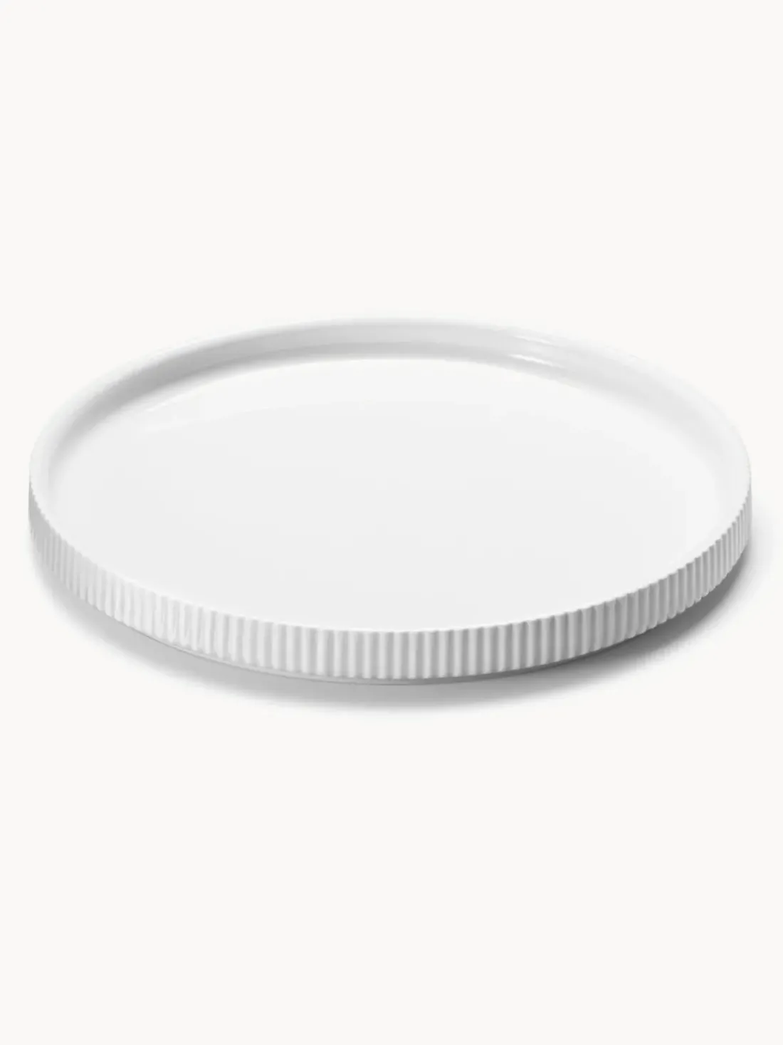 Platos postre de porcelana Bernadotte, 4 uds.