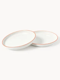 Platos postre de porcelana Facile, 2 uds.