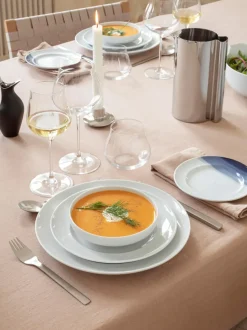 Platos postre de porcelana Koppel, 4 uds.
