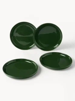 Platos postre de porcelana Nessa, 4 uds.