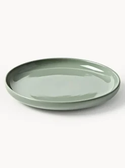 Platos postre de porcelana Nessa, 4 uds.