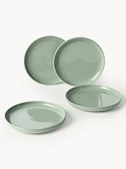 Platos postre de porcelana Nessa, 4 uds.