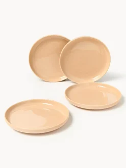 Platos postre de porcelana Nessa, 4 uds.