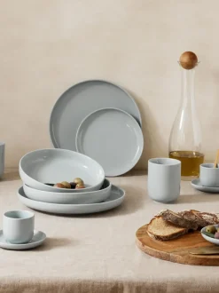 Platos postre de porcelana Nessa, 4 uds.