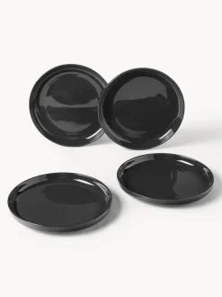 Platos postre de porcelana Nessa, 4 uds.
