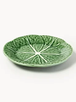 Platos postre pintados a mano Cabbage, 2 uds.