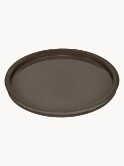 Platos postres de porcelana con esmalte reactivo Dune, 2 uds.