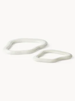 Posavasos artesanales Nordic Vanilla, 2 uds.
