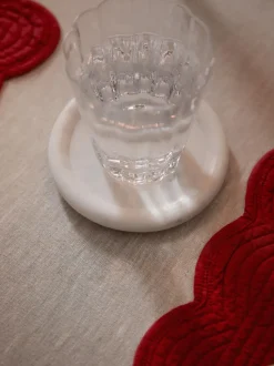 Posavasos de mármol Yael, 4 uds.