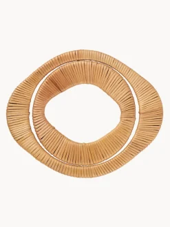 Posavasos de ratán Tini, 2 uds.