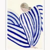Póster Blue Stripe At Concorde by Sofia Lind x The Poster Club