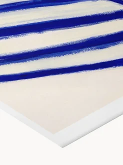Póster Blue Stripe At Concorde by Sofia Lind x The Poster Club