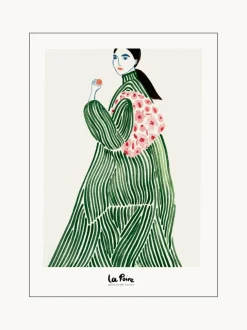 Póster Green Coat