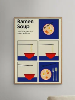 Póster Ramen Soup