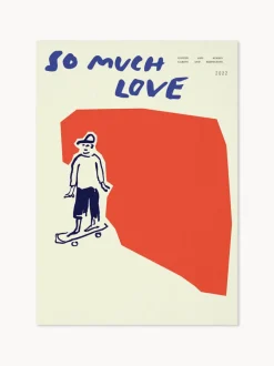 Póster So Much Love Skateboard