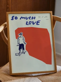Póster So Much Love Skateboard