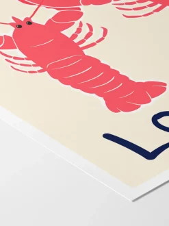 Póster You're My Lobster
