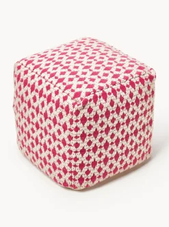 Puf para exterior estampado Yamir