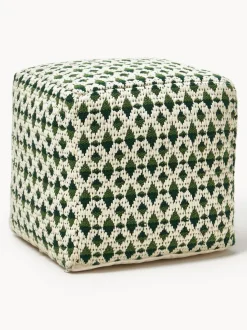 Puf para exterior estampado Yamir