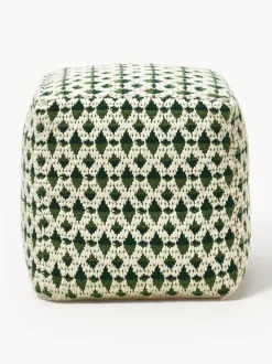 Puf para exterior estampado Yamir
