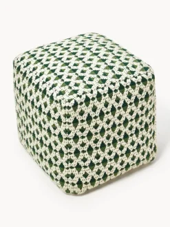 Puf para exterior estampado Yamir
