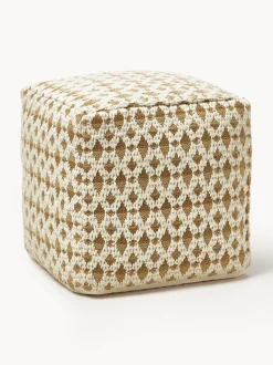 Puf para exterior estampado Yamir