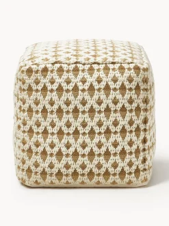 Puf para exterior estampado Yamir