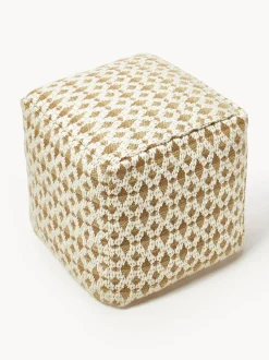 Puf para exterior estampado Yamir