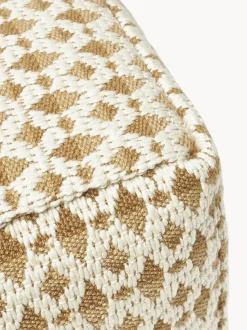 Puf para exterior estampado Yamir