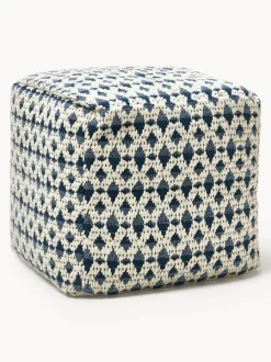 Puf para exterior estampado Yamir