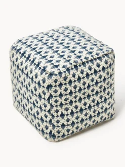 Puf para exterior estampado Yamir