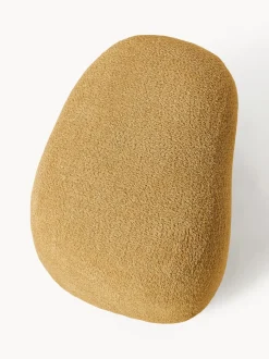 Puf reposapiés de borreguillo bouclé Alba