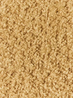 Puf reposapiés de borreguillo bouclé Alba