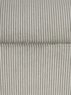 Puf reposapiés de pana grande Melva, An 116 x F 72 cm