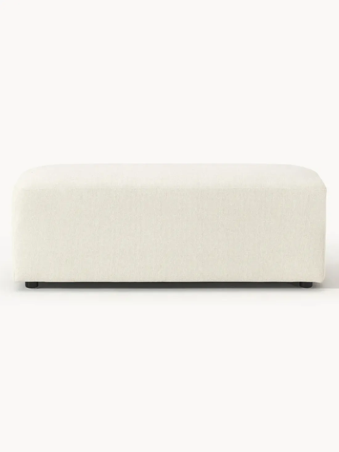 Puf reposapiés grande Melva, 116 x 42 cm