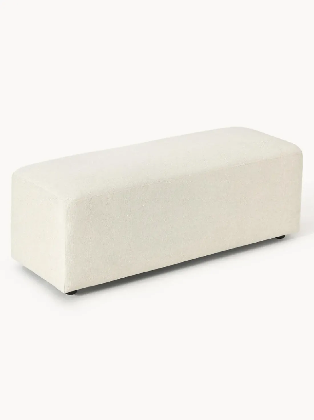 Puf reposapiés grande Melva, 116 x 42 cm