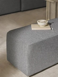 Puf reposapiés grande Melva, 116 x 42 cm