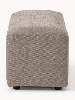 Puf reposapiés grande Melva, 116 x 42 cm